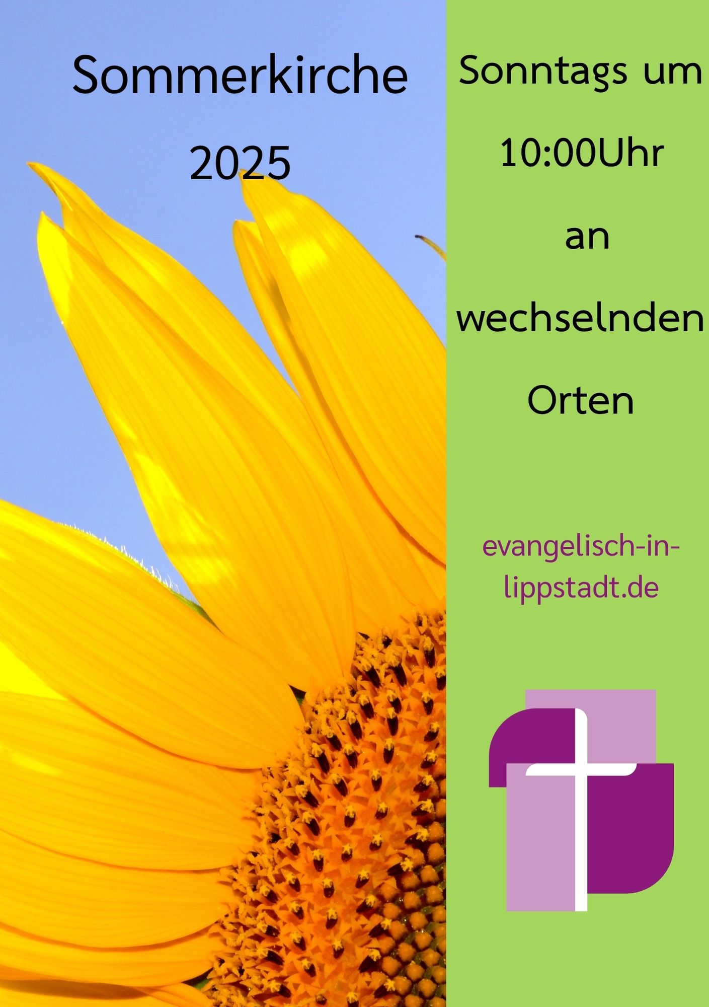 Sommerkirche 148 x 210 mm 1